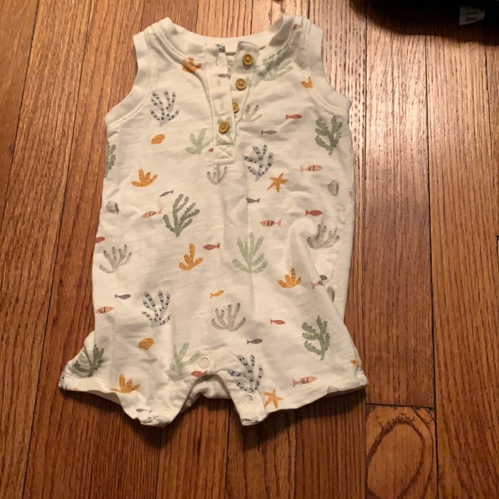 Adorable like new fish onsie
